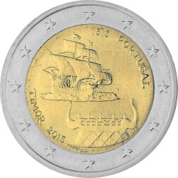 2 Euro Gedenkmünze Portugal 2015 bfr. - 500 Jahre Timor
