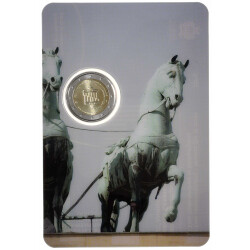 2 Euro Gedenkmünze San Marino 2015 st - 25 Jahre Wiedervereinigung - im Blister