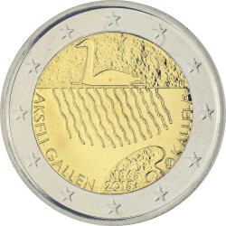 2 Euro Gedenkmünze Finnland 2015 bfr. - Akseli...