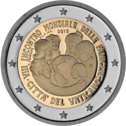 2 Euro Gedenkmünze Vatikan 2015 PP -...