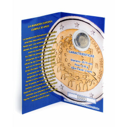 2 Euro Gedenkm&uuml;nze Spanien 2015 PP - 30 Jahre...