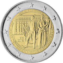 2 Euro Gedenkmünze Österreich 2016 bfr. - 200...