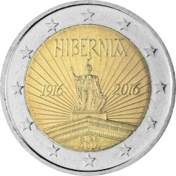 2 Euro Gedenkm&uuml;nze Irland 2016 bfr. -...