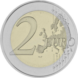 2 Euro Gedenkmünze Andorra 2014 PP - 20 Jahre Europarat - im Blister