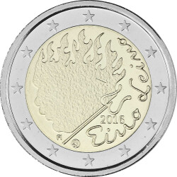 2 Euro Gedenkmünze Finnland 2016 PP - Eino Leino -...