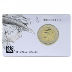 2 Euro Gedenkmünze Italien 2016 st - Donatello - im...