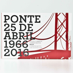 2 Euro Gedenkmünze Portugal 2016 PP - Brücke...