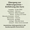 100 Euro Deutschland 2002 Gold st - Euroeinführung