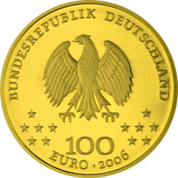 100 Euro Deutschland 2006 Gold st - UNESCO Weimar