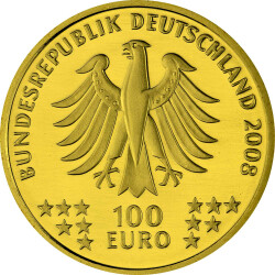 100 Euro Deutschland 2008 Gold st - UNESCO Goslar
