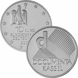10 Euro Deutschland 2002 Silber PP - Documenta Kassel
