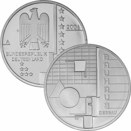 10 Euro Deutschland 2004 Silber bfr. - Bauhaus Dessau
