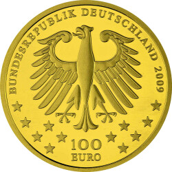 100 Euro Deutschland 2009 Gold st - UNESCO Trier