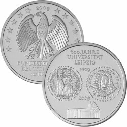 10 Euro Deutschland 2009 Silber PP - Universit&auml;t...