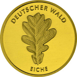 20 Euro Goldmünze "Eiche" - Deutschland 2010 - Serie: "Deutscher Wald"