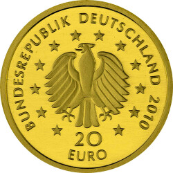 20 Euro Goldmünze "Eiche" - Deutschland 2010 - Serie: "Deutscher Wald"
