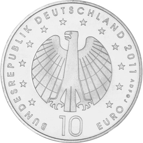 10 Euro Deutschland 2011 Silber PP - Frauen Fußball-WM