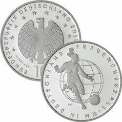 10 Euro Deutschland 2011 Silber PP - Frauen...