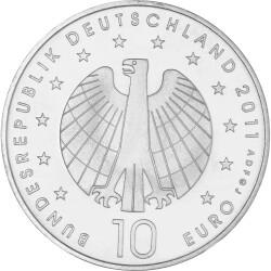 10 Euro Deutschland 2011 Silber PP - Frauen Fußball-WM