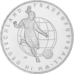 10 Euro Deutschland 2011 Silber PP - Frauen Fußball-WM