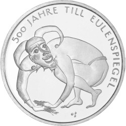 10 Euro Deutschland 2011 Silber PP - Till Eulenspiegel