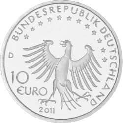 10 Euro Deutschland 2011 Silber PP - Till Eulenspiegel