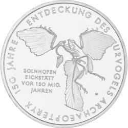 10 Euro Deutschland 2011 Silber PP - Archaeopteryx