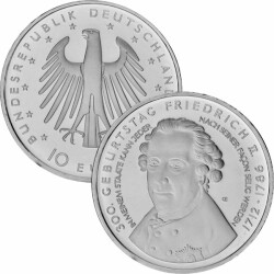 10 Euro Deutschland 2012 CuNi bfr. - Friedrich der...