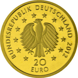 20 Euro Goldmünze "Fichte" - Deutschland 2012 - Serie: "Deutscher Wald"