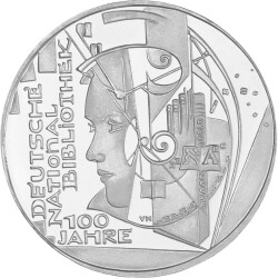 10 Euro Deutschland 2012 CuNi bfr. - Deutsche Nationalbibliothek