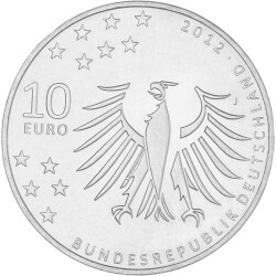 10 Euro Deutschland 2012 CuNi bfr. - Gerhart Hauptmann