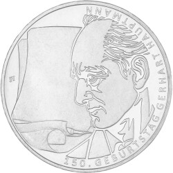 10 Euro Deutschland 2012 CuNi bfr. - Gerhart Hauptmann