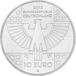 10 Euro Deutschland 2013 CuNi bfr. - Rotes Kreuz