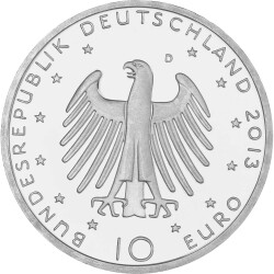 10 Euro Deutschland 2013 CuNi bfr. - Richard Wagner