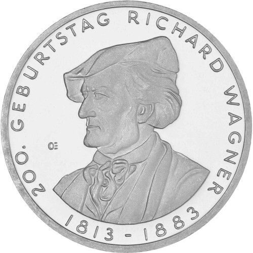 10 Euro Deutschland 2013 Silber PP - Richard Wagner