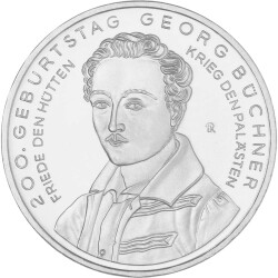 10 Euro Deutschland 2013 CuNi bfr. - Georg Büchner