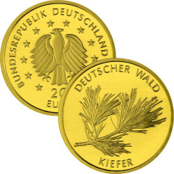 20 Euro Goldmünze "Kiefer" - Deutschland...