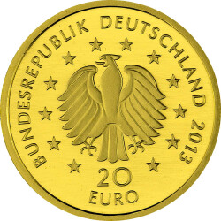20 Euro Goldmünze "Kiefer" - Deutschland 2013 - Serie: "Deutscher Wald"