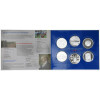 10 Euro Gedenkmünzen-Set Deutschland 2005 Polierte Platte (PP)