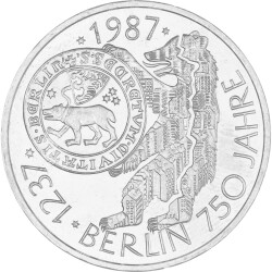 10 DM Gedenkm&uuml;nze 1987 PP - 750 Jahre Berlin