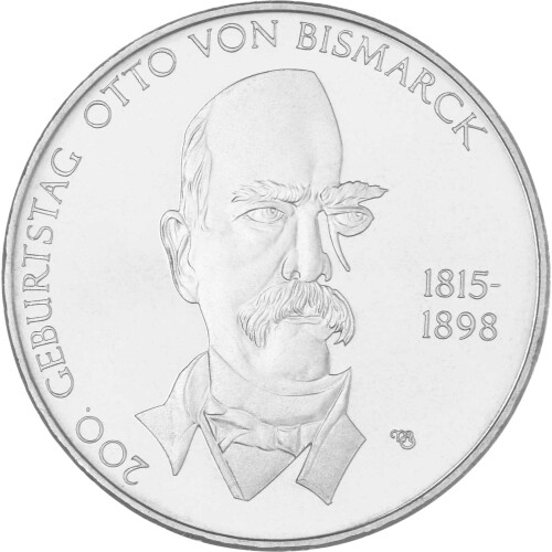 10 Euro Deutschland 2015 CuNi bfr. - Otto von Bismarck