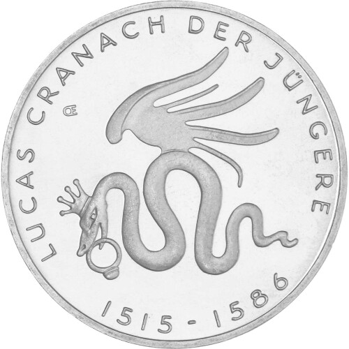 10 Euro Deutschland 2015 CuNi bfr. - Lucas Cranach der Jüngere