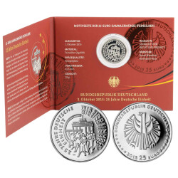 25 Euro Gedenkm&uuml;nze Deutschland 2015 Silber PP -...