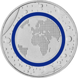 5 x 5 Euro Gedenkmünze Deutschland 2016 bfr. - Blauer Planet Erde - A D F G J