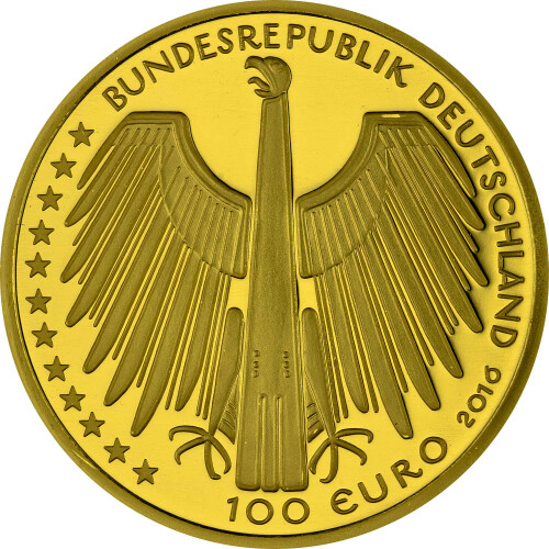 100 Euro Deutschland 2016 Gold st - UNESCO Altstadt...