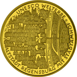 100 Euro Deutschland 2016 Gold st - UNESCO Altstadt...