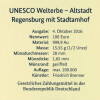 100 Euro Deutschland 2016 Gold st - UNESCO Altstadt Regensburg mit Stadtamhof