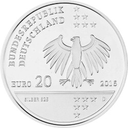 20 Euro Deutschland 2016 Silber bfr. - Ernst Litfaß
