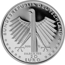 20 Euro Deutschland 2016 Silber PP - Otto Dix