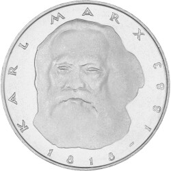 5 DM Gedenkm&uuml;nze 1983 - 100. Todestag Karl Marx